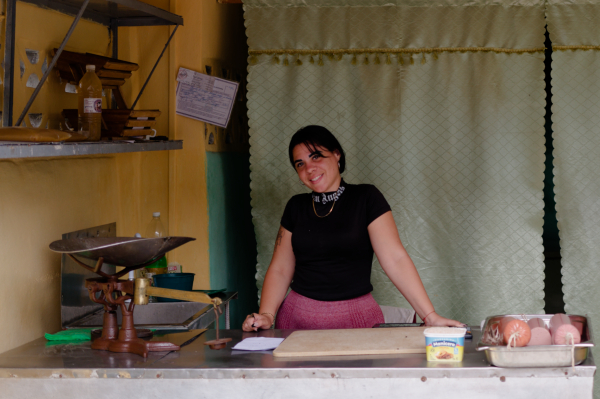 Dans une échoppe cubaine