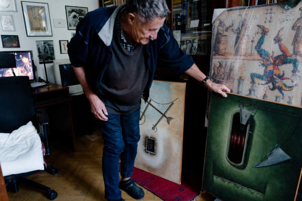 Martin Stejskal, peintre surréaliste de Prague